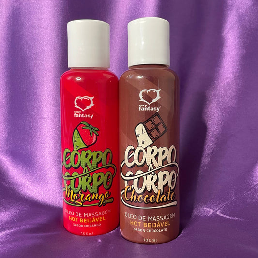 Óleo beijável - Corpo a corpo